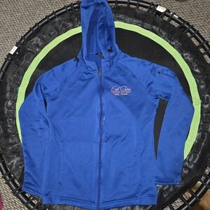 East Coast Blue Zip-Up Hoodie
